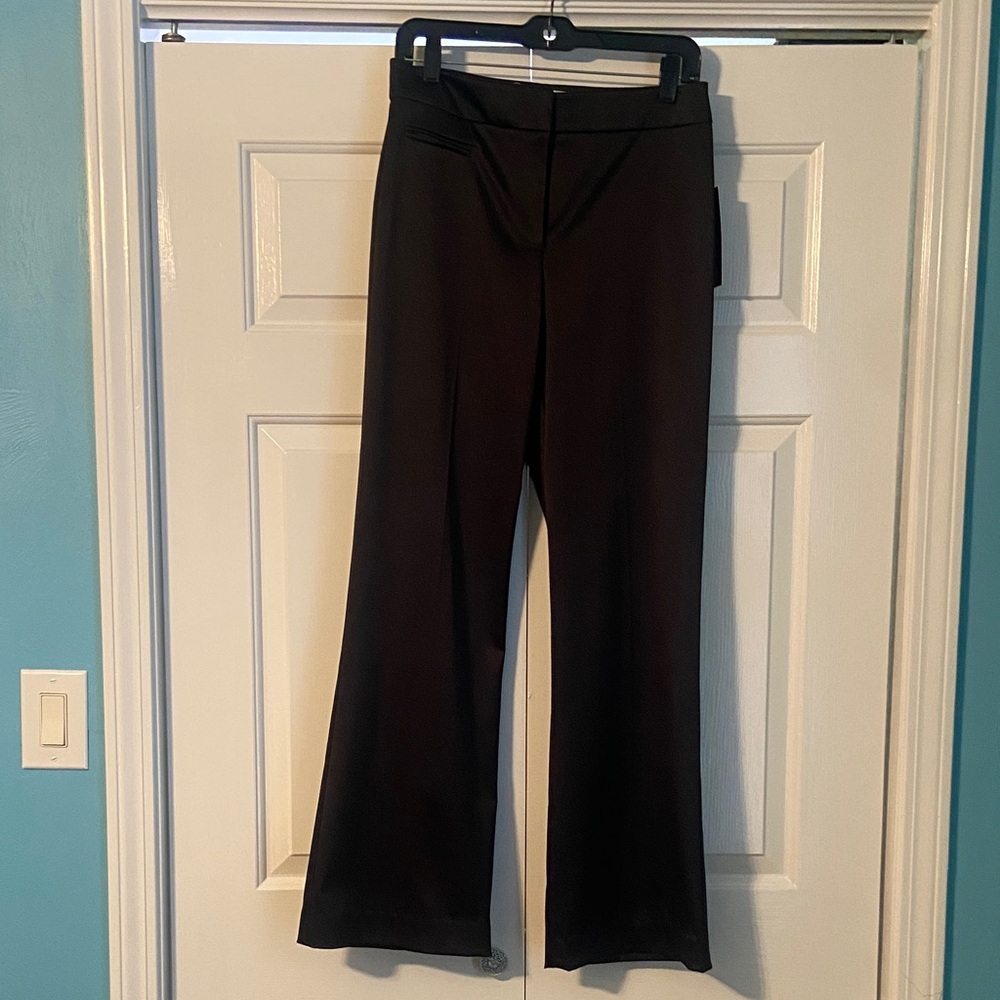 Victor Costa Black Wide Leg Women's Pants